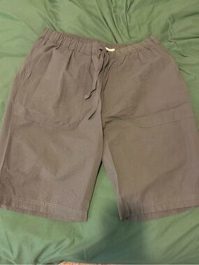 Muji Airy Seersucker Pants